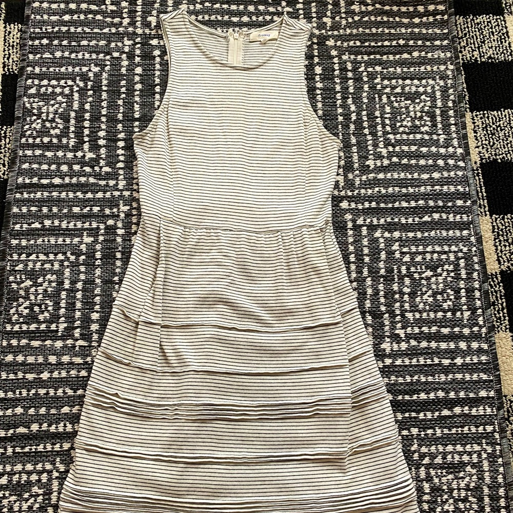 Freeway Stripped Cocktail Dress
